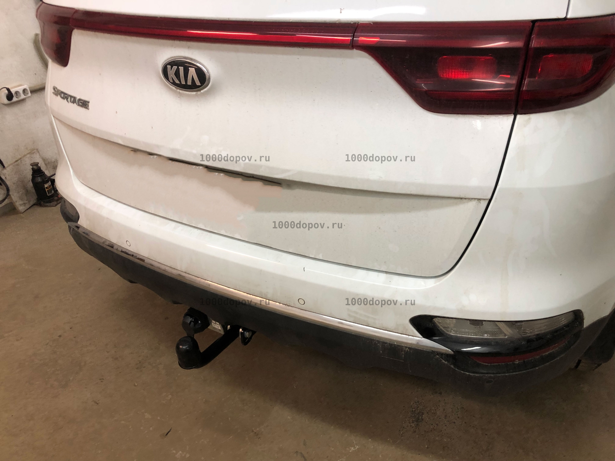 Фаркоп Leader Plus K124-A Kia Sportage 2018-н.в. кроме авто с двигателем 2,4 л — рисунок 2
