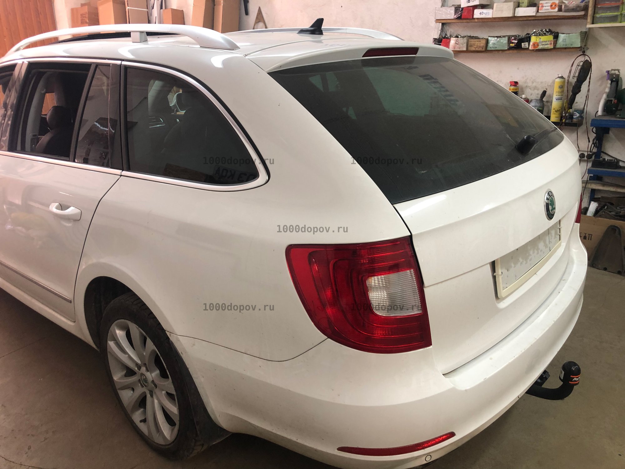 Фаркоп Avtos SK 06 Skoda Superb 2 2008-2013 — рисунок 16