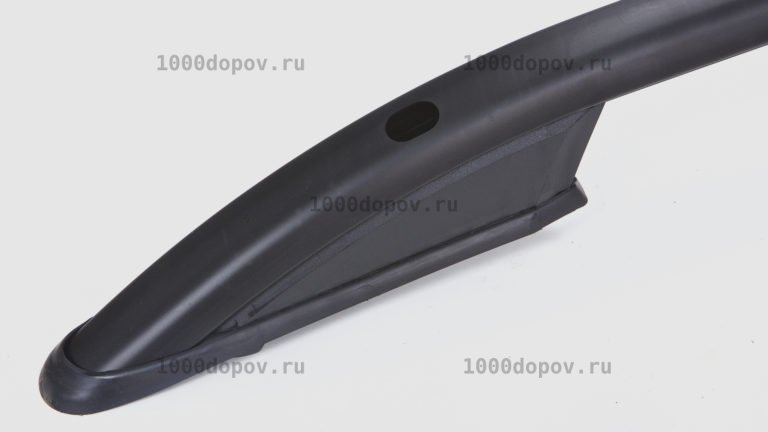 Рейлинги на NISSAN QASHQAI 2006+ черные — рисунок 3