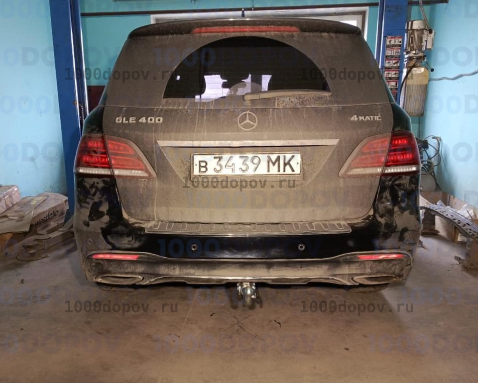 Фаркоп Galia M115C Mercedes GLS (W166) 2016-н.в./ GLE (W166) 2016- (оцинк.) — рисунок 6