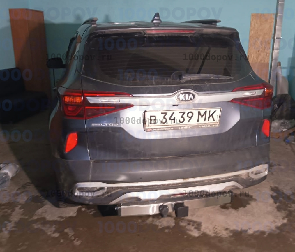 Фаркоп PT GROUP  KST-20-991124.00 для Kia Seltos 2020-2022. (нерж. накладка) — рисунок 7