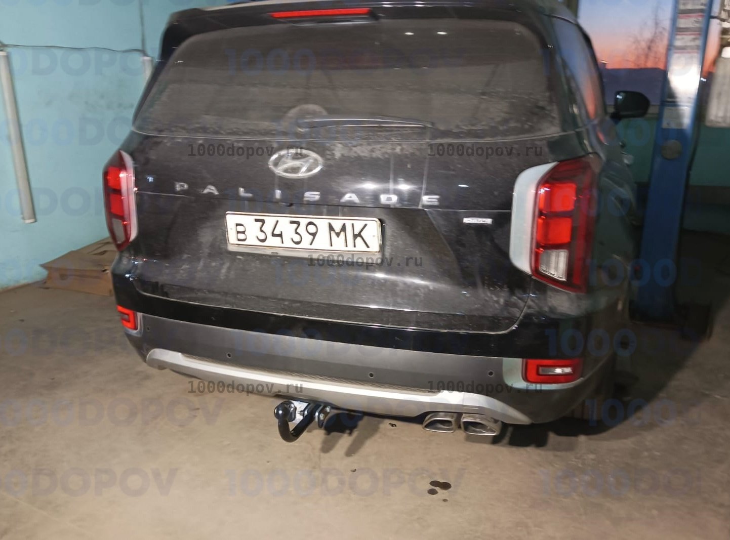 Фаркоп Leader Plus H231-A Hyundai Palisade 2018-2025 — рисунок 1