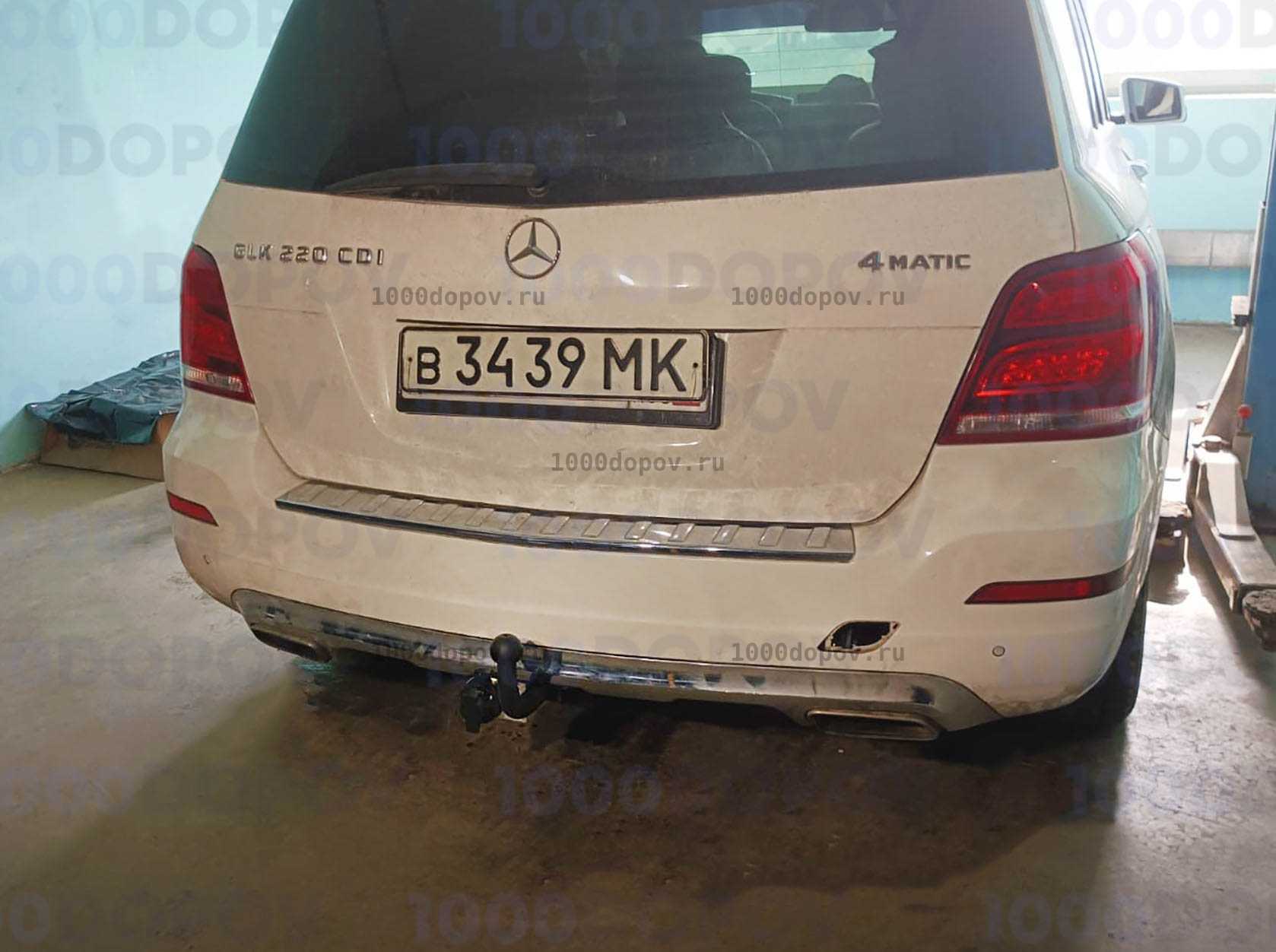 Фаркоп Avtos MB 08 Mercedes GLK-Class X204 2008-2015 — рисунок 3