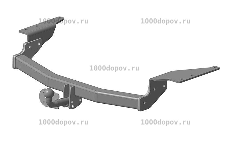Фаркоп Avtos SY 005 SsangYong Kyron 2005-н.в. — рисунок 8