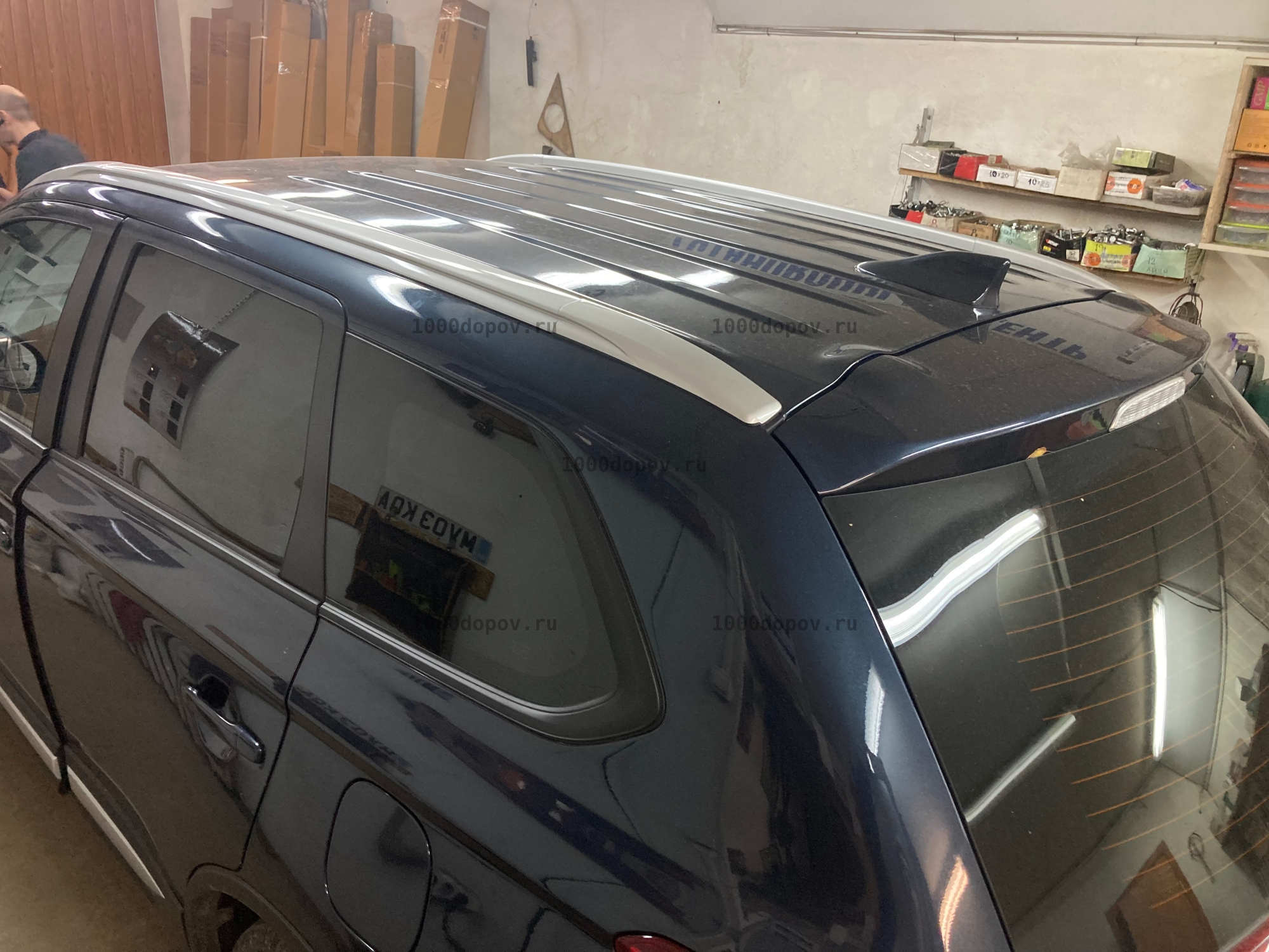 Рейлинги Mitsubishi Outlander 2012-н.в. — рисунок 12