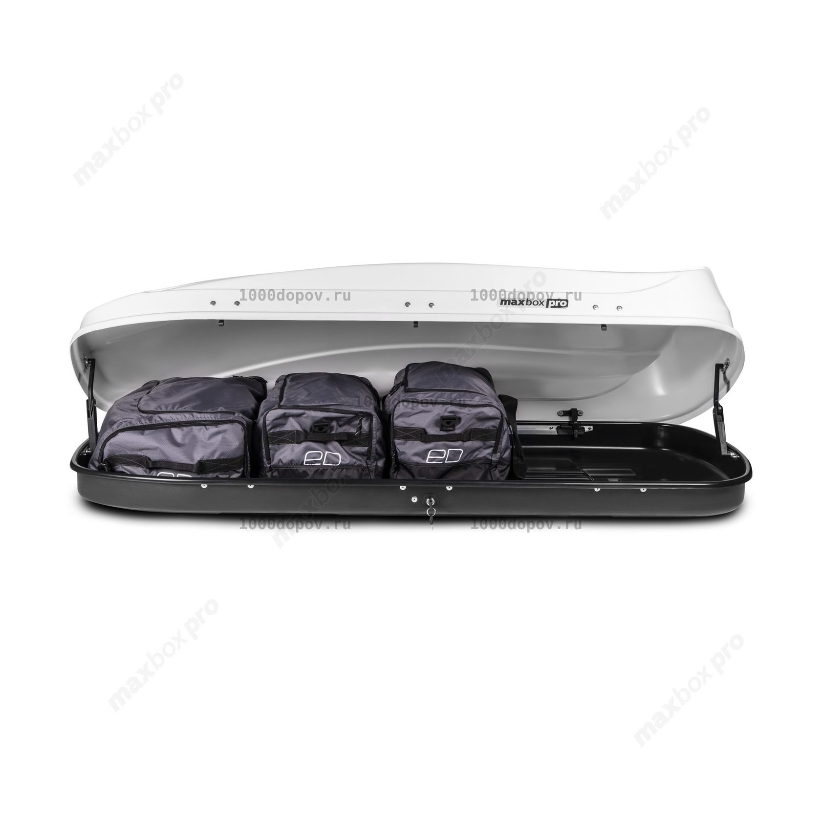 Автобокс MaxBox PRO 520 (большой) белый глянцевый — рисунок 21