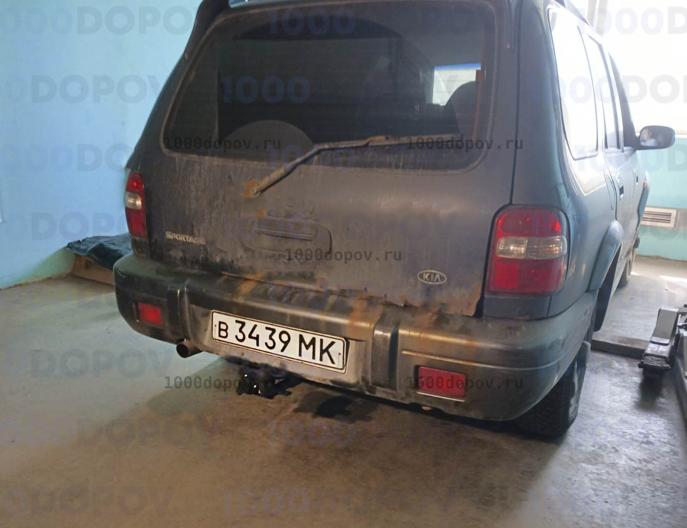 Фаркоп Avtos KI 11 KIA Sportage 1 2001-2004 — рисунок 3