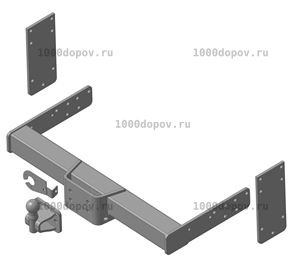 Фаркоп Трейлер 9310 Volkswagen Crafter 2006-2017(без ступеньки) — рисунок 1