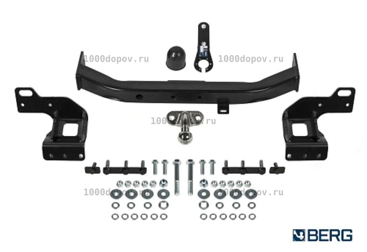Фаркоп BERG F.4016.002 Mitsubishi Pajero Sport 2021-н.в/Montero Sport 2019-н.в. — рисунок 9