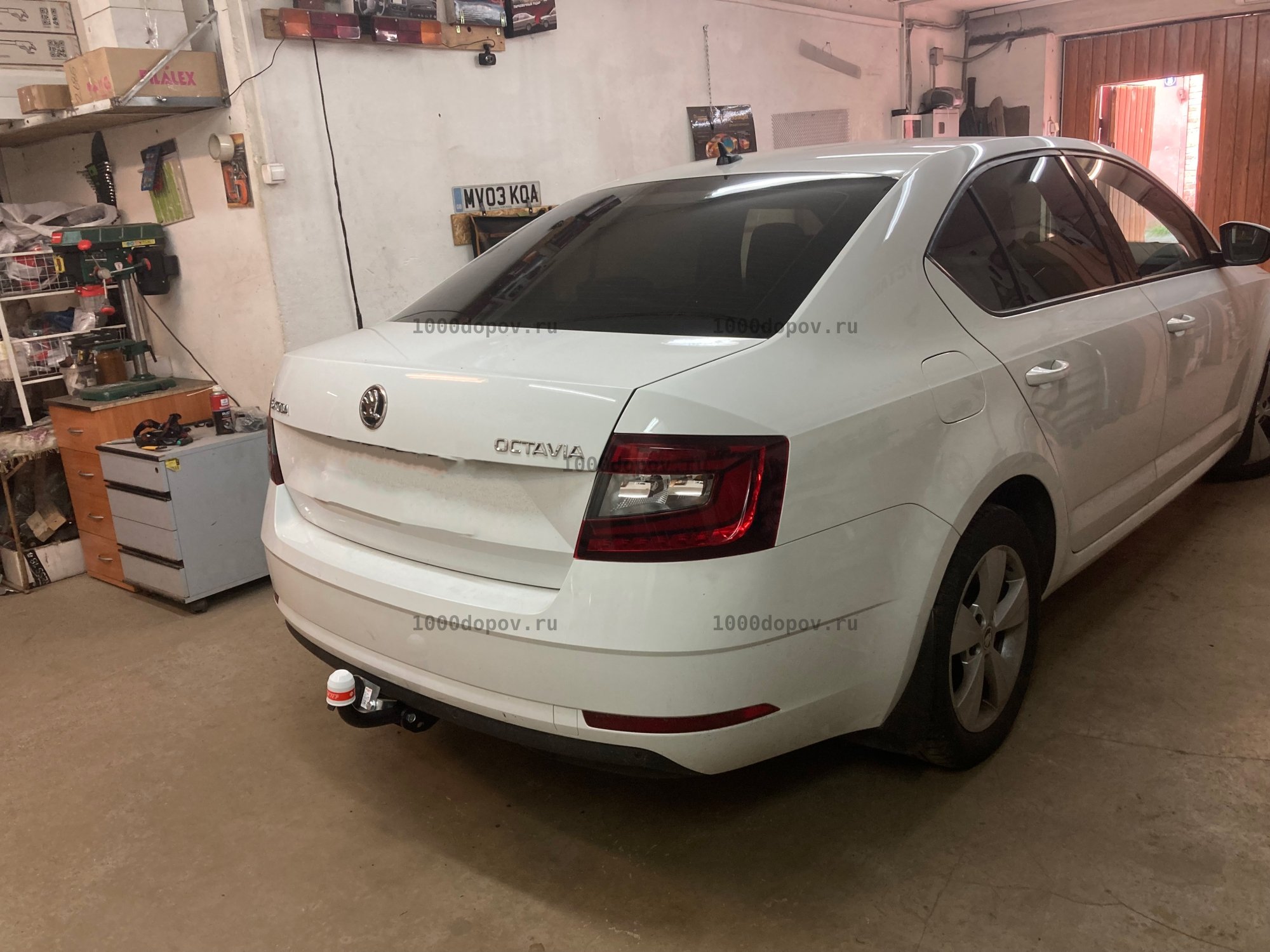 Фаркоп Трейлер 9712 Skoda Octavia 3 (А7) 2013-2020, 4 (A8) 2020-н.в. — рисунок 1