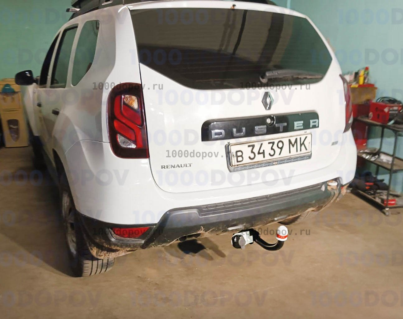 Фаркоп Трейлер 9041.01 Renault Duster 2WD/4WD 2011-н.в. — рисунок 1