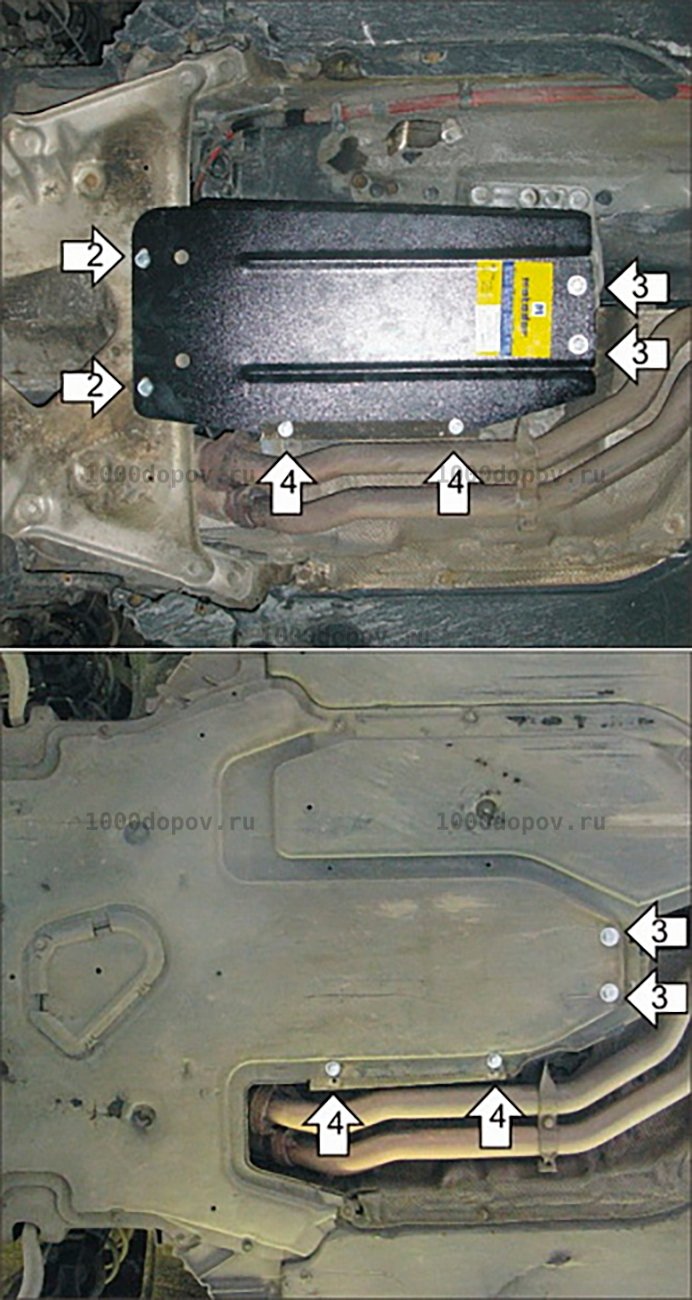 Защита Motodor 00217 на BMW 5 (e60) 2003-2007 (КПП) — рисунок 4