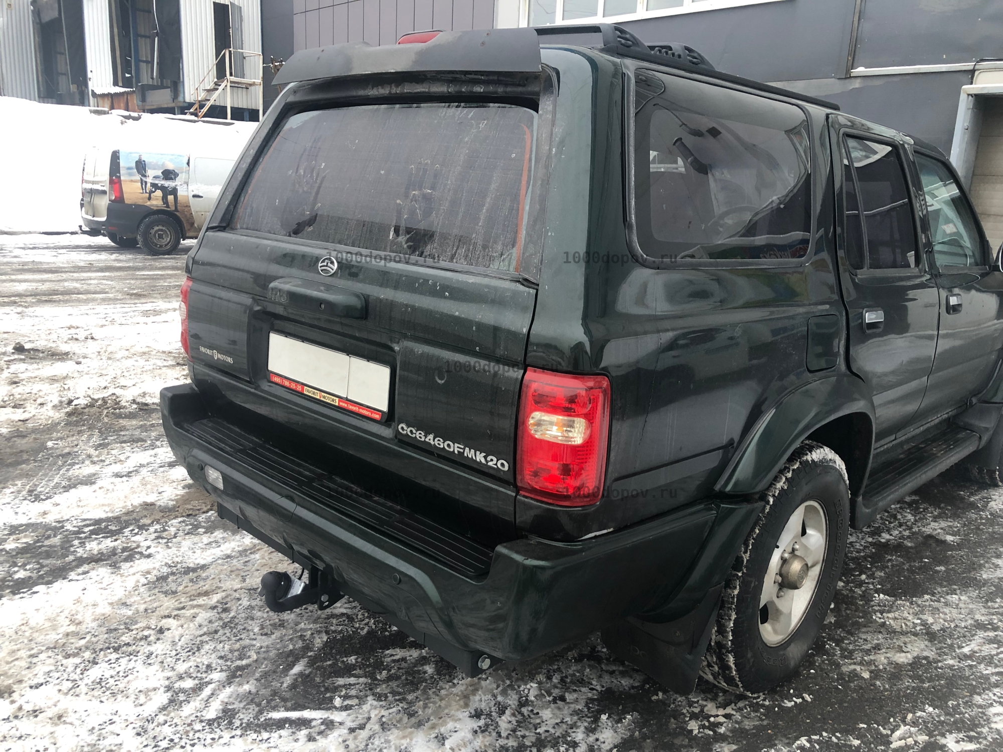 Фаркоп Avtos GW 07 Great Wall Safe SUV 2006-2010 — рисунок 1