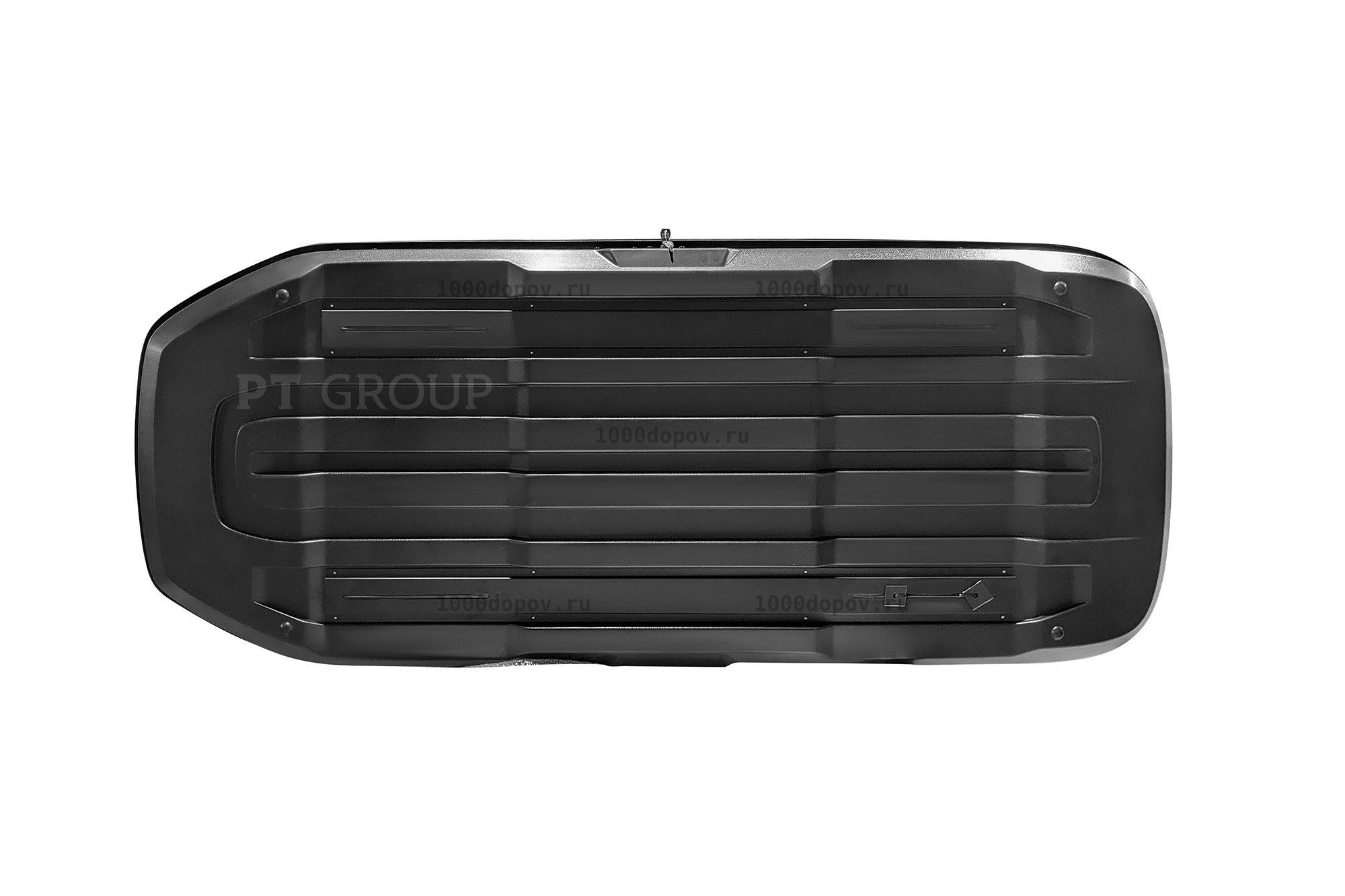 Автобокс ПТ Групп ACTIVE L (650 л.) двусторонний серый — рисунок 7