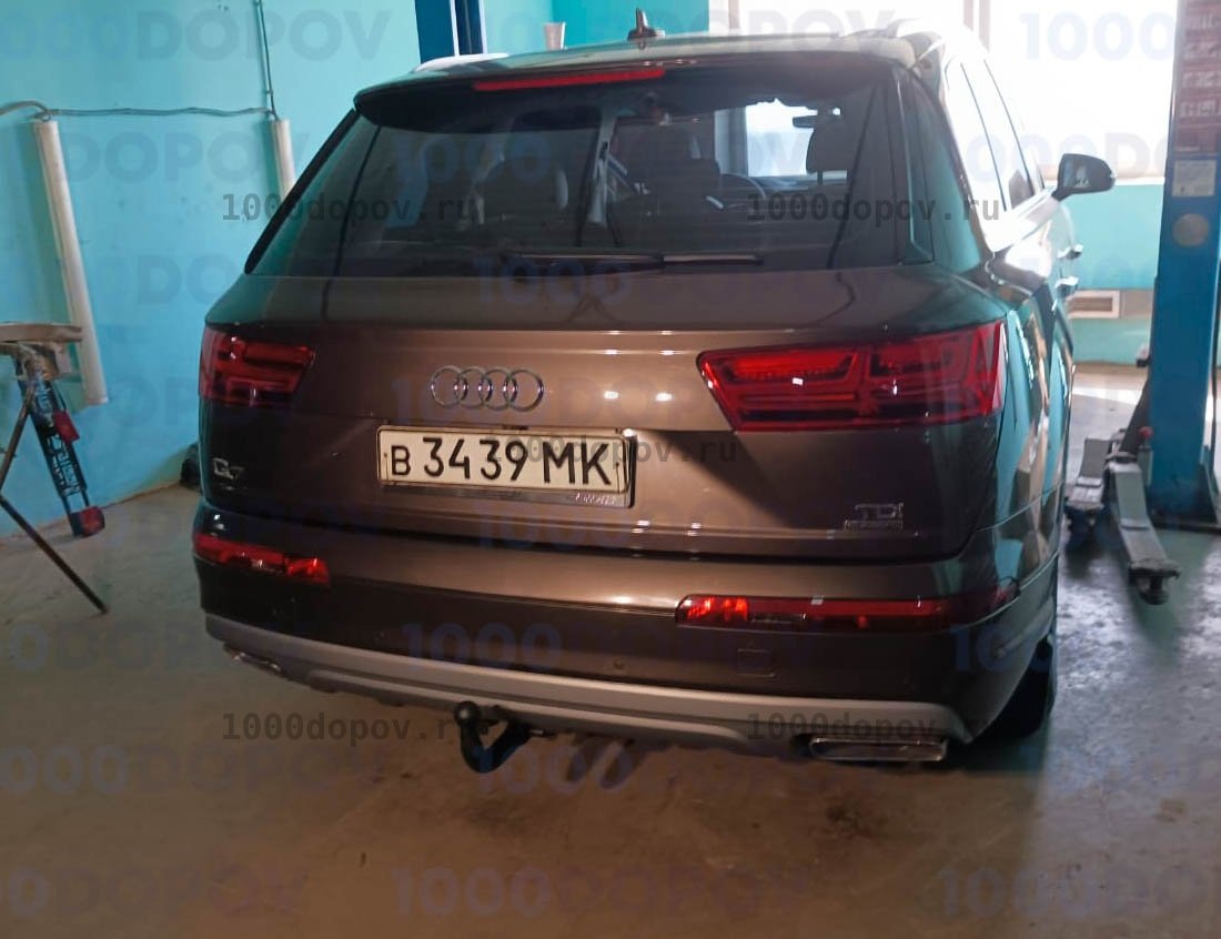 Фаркоп Steinhof A-108 Audi Q7 2015-н.в. (быстросъемный) — рисунок 1