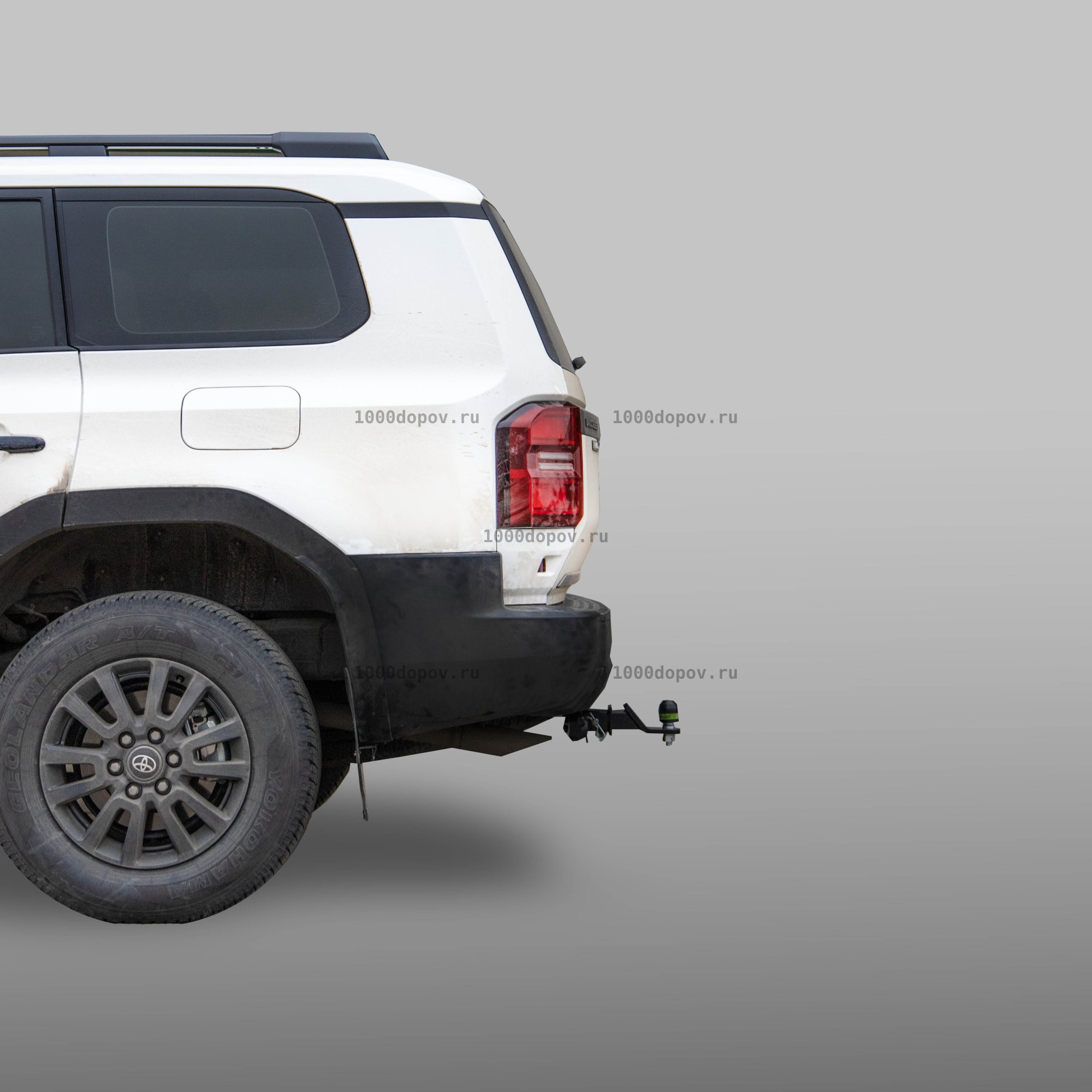 Фаркоп Leader Plus T126-E TOYOTA LAND CRUISER PRADO (250) 2023-н.в.(Дизель, 4х4, 2,8AT) — рисунок 2