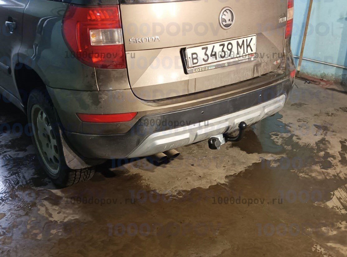 Фаркоп Трейлер 9720 Skoda Yeti 2009-н.в. — рисунок 3