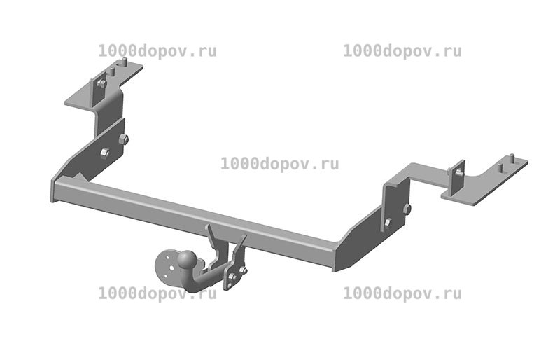 Фаркоп Avtos HY 17 Hyundai H1 (4WD) 2005-2007 — рисунок 3