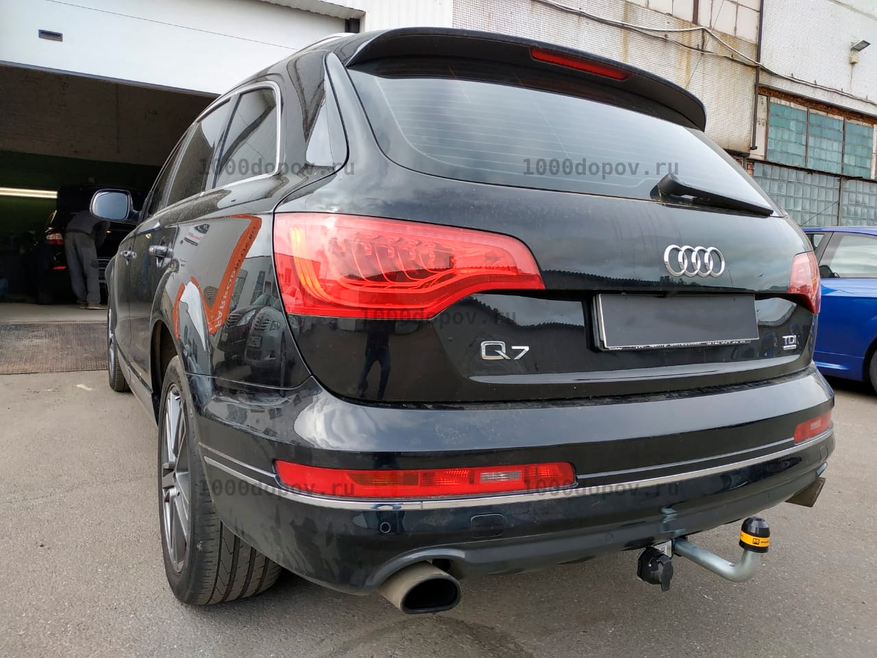 Фаркоп Motodor 92706-A  Audi Q7 2006-2015 (оцинк. шар) — рисунок 2