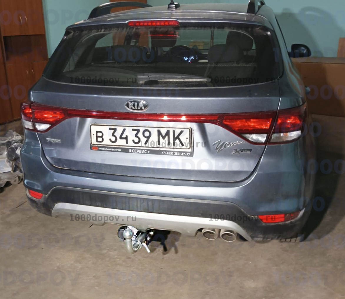 Фаркоп TAVIALS K123-BA Kia Rio X-Line 2017-н.в. — рисунок 7