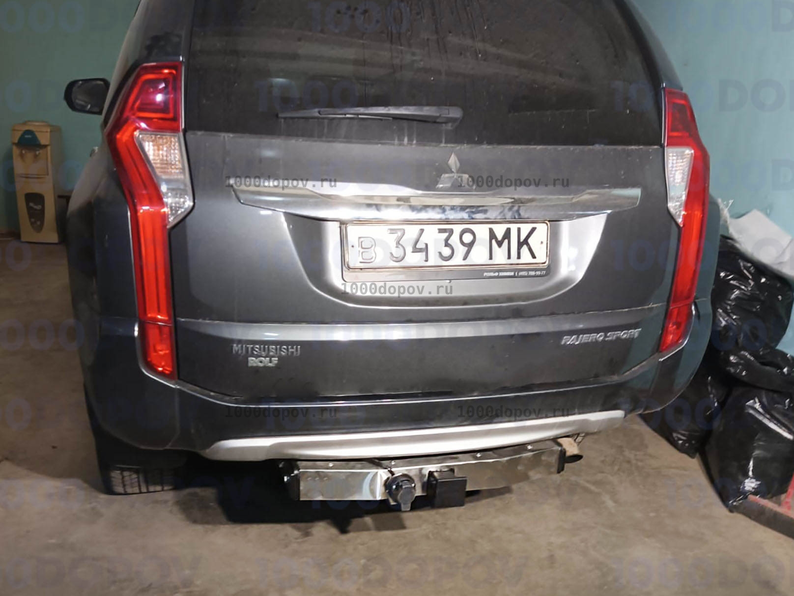 Фаркоп PT GROUP MPS-08-991124.00 Mitsubishi Pajero Sport  2/3 2008-2016, 2016-н.в. — рисунок 4