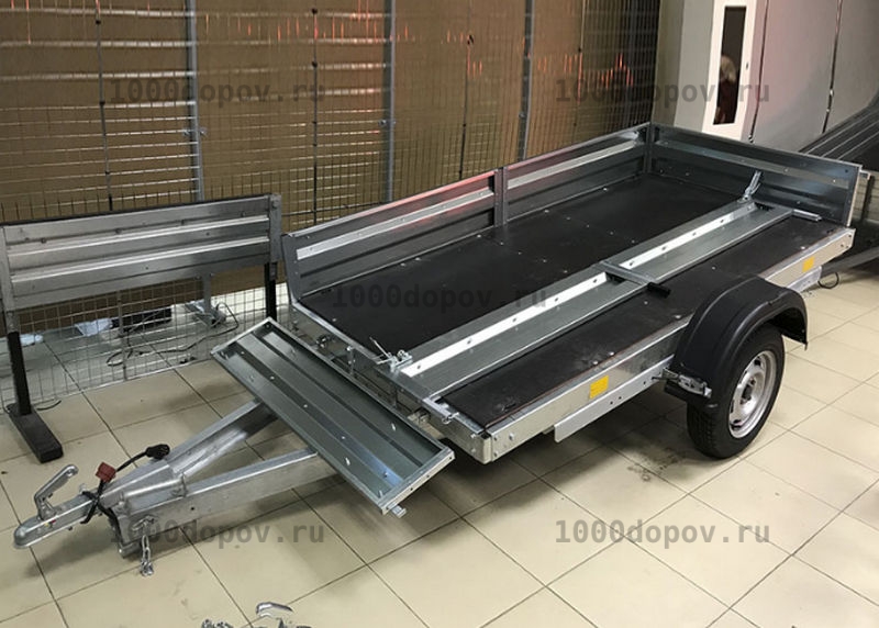 Прицеп Avtos A28P1B рессора ГАЗ 3302 — рисунок 1