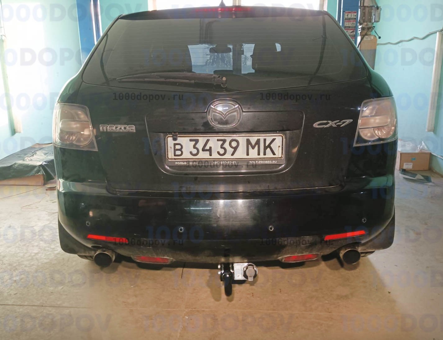 Фаркоп Leader Plus M307-A Mazda CX-7 2007-2012 — рисунок 9