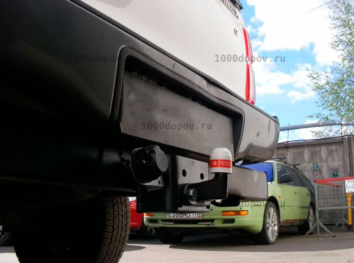 Фаркоп Трейлер 7860 Toyota Hilux 2008-04.2015 — рисунок 5