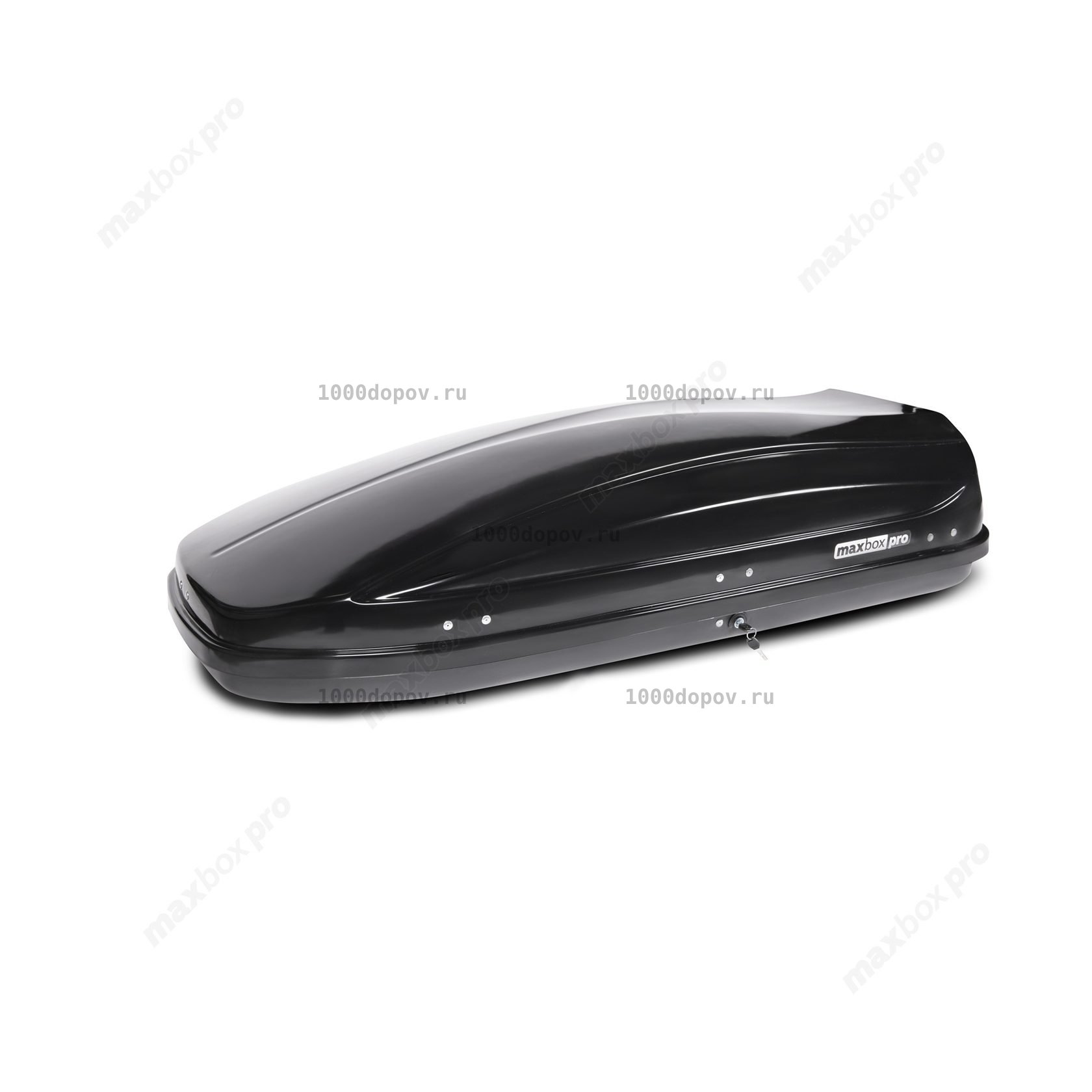 Автобокс MaxBox PRO 460 (средний) черный глянцевый — рисунок 3