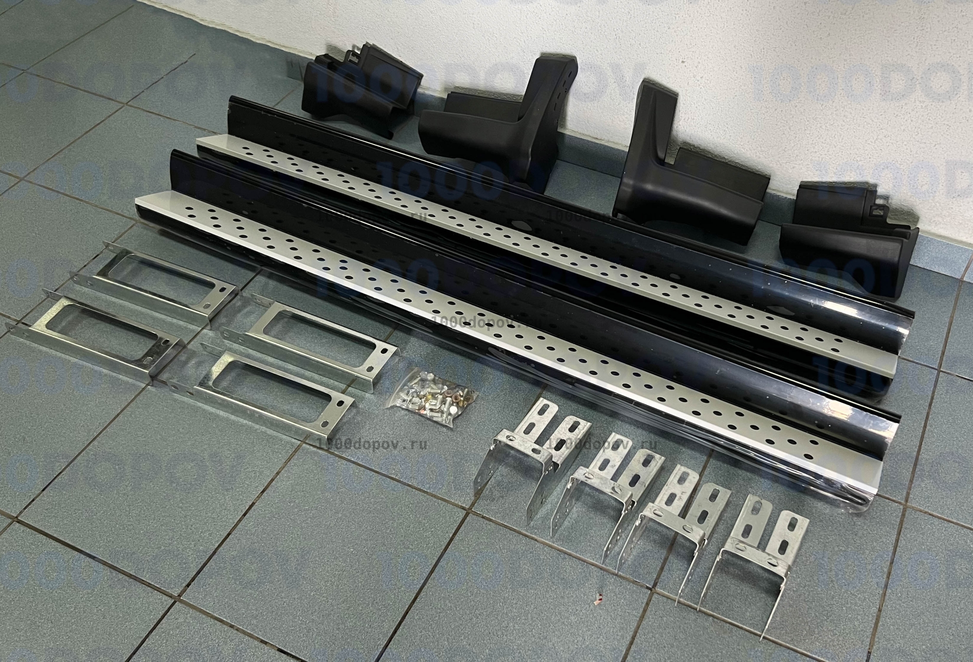 Пороги подножки на Honda CR-V 3 2006-2012 — рисунок 7