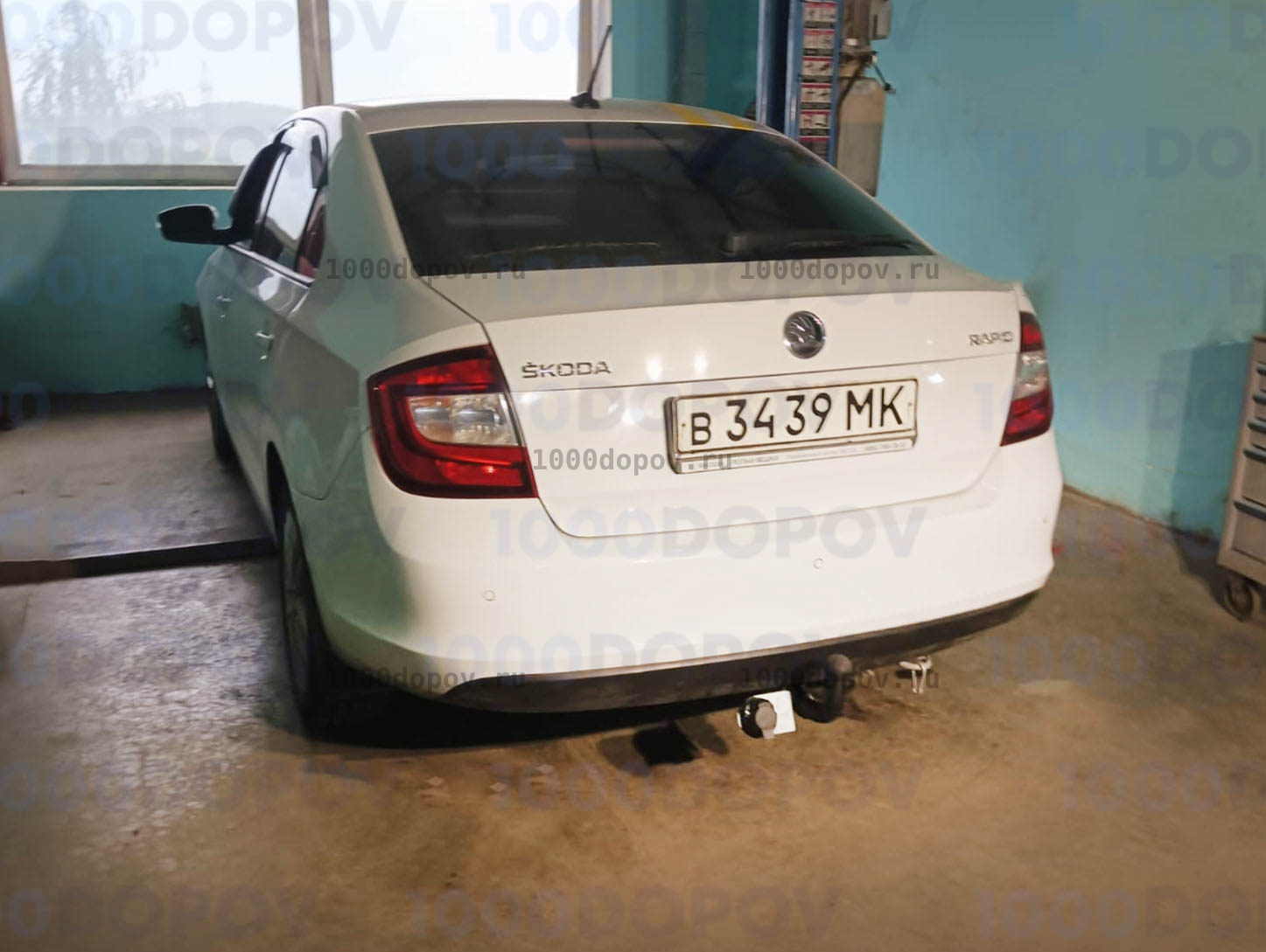 Фаркоп Avtos SK 11 Skoda Rapid 2014-н.в. — рисунок 1