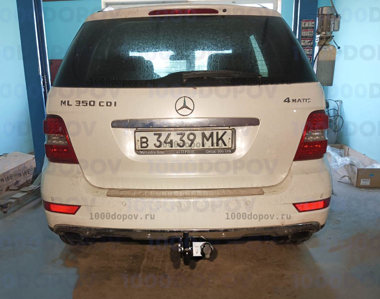 Фаркоп Leader Plus M205-A Mercedes GLS (W166) 2016-н.в./ GLE (W166) 2016- — рисунок 8