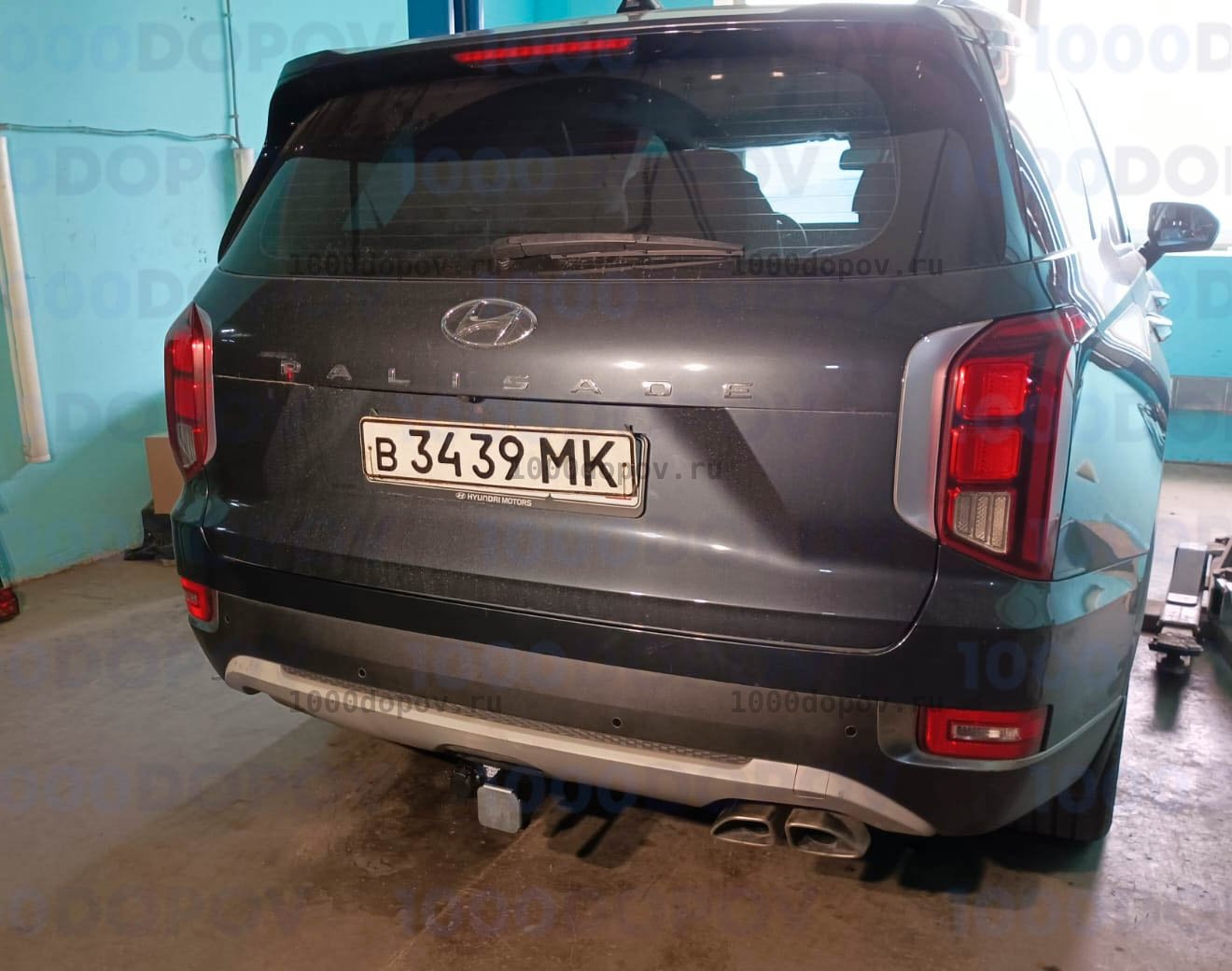 Фаркоп Motodor 90915-E Hyundai Palisade 2020-2025 (оцинк. шар) — рисунок 6