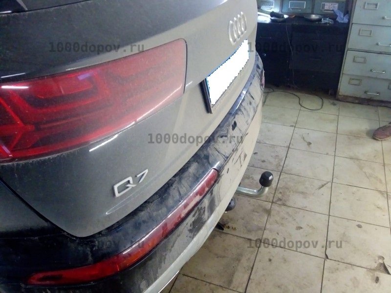 Фаркоп Motodor 90101-A Audi Q7 2015-н.в. (оцинк. шар) — рисунок 1