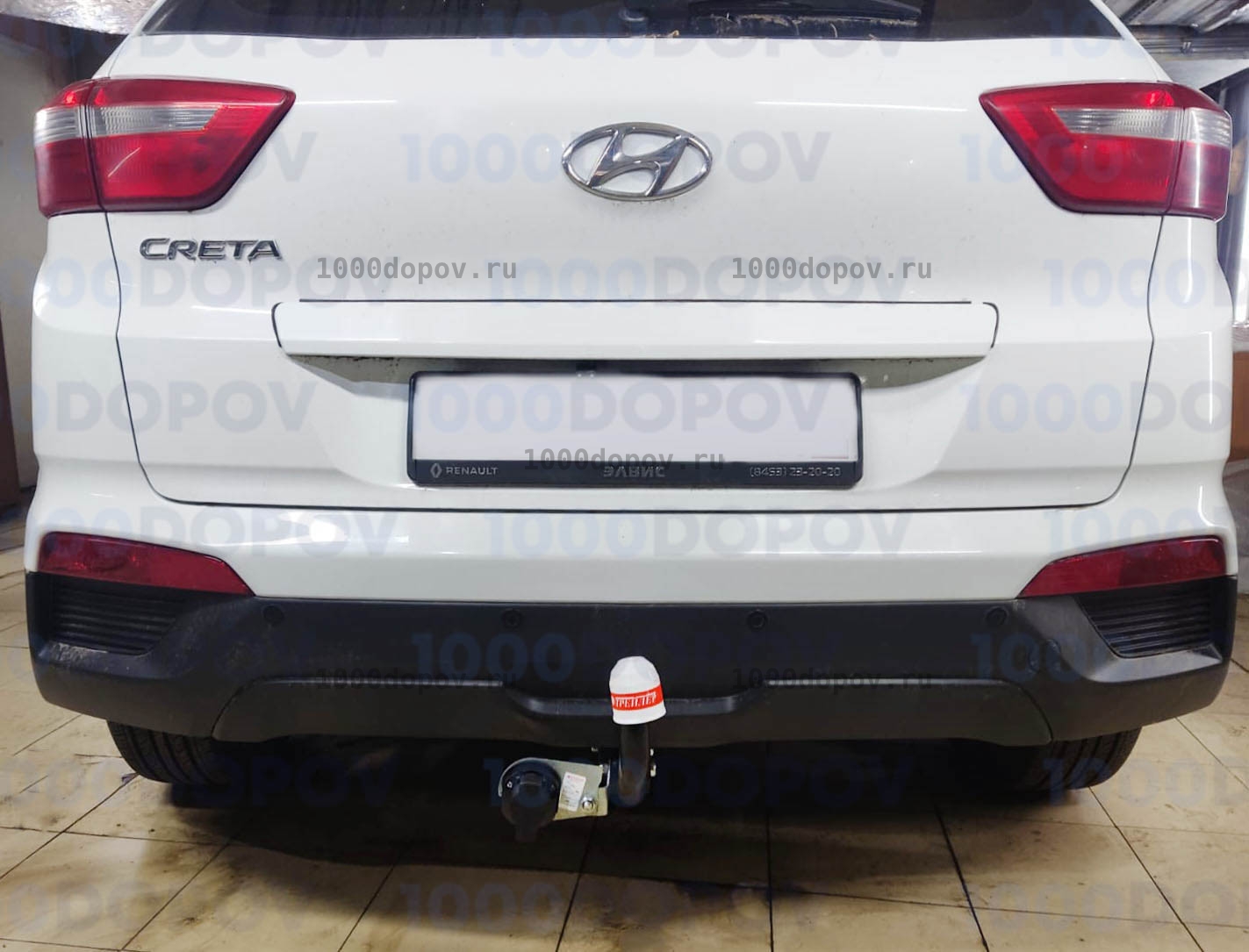 Фаркоп Трейлер 7261 Hyundai Creta 2016-2021, 2021-н.в. — рисунок 4