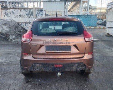 Фаркоп АвтоСтандарт L103A LADA XRAY 2016 -н.в. (оцинк. шар) — рисунок 1