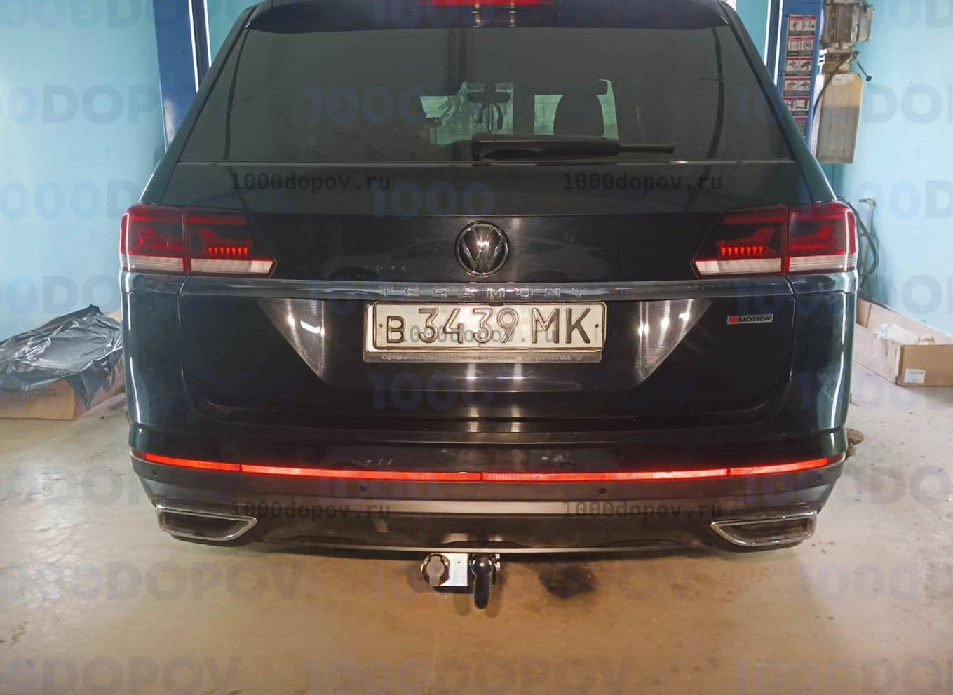 Фаркоп Leader Plus V127-A Volkswagen Teramont 2017-н.в. — рисунок 4