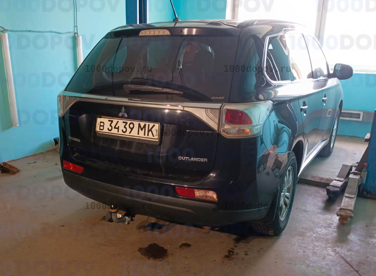 Фаркоп Motodor 91312-A Mitsubishi Outlander 2012 - 2019, 2019 - н.в. (оцинк. шар) — рисунок 9