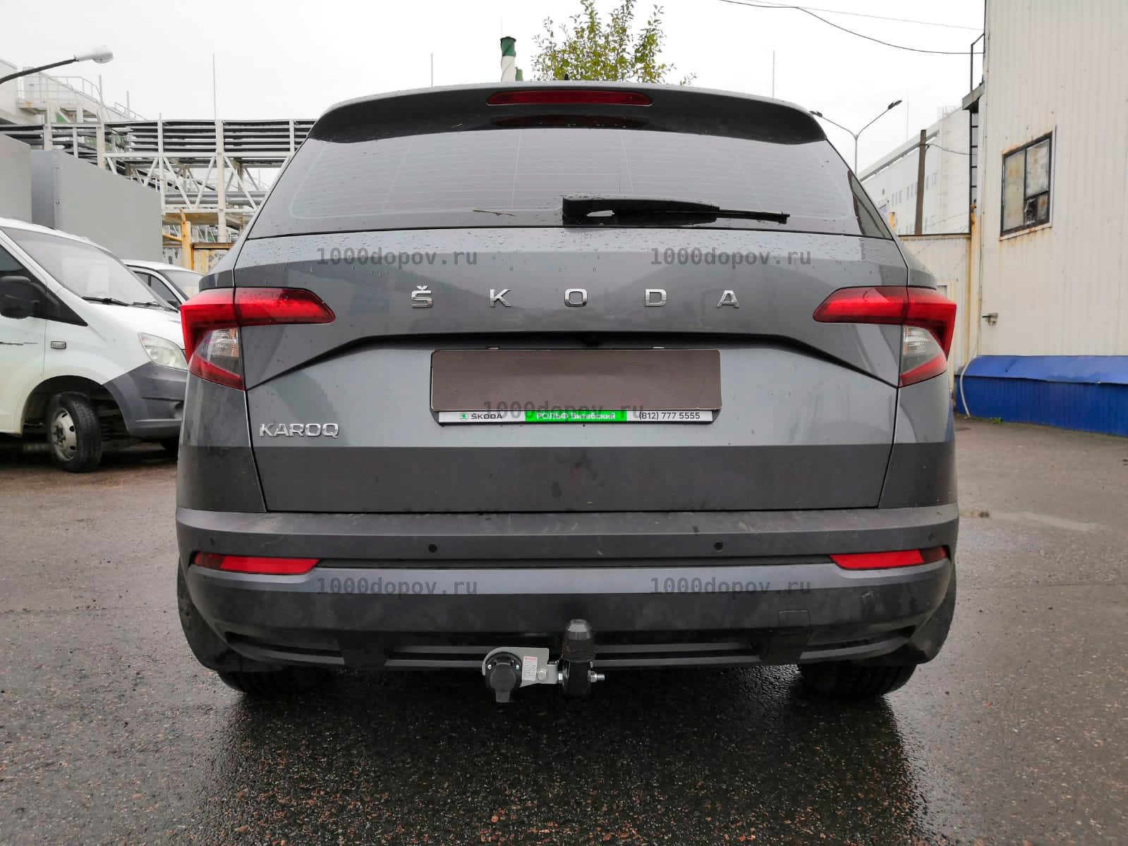 Фаркоп Трейлер 9151 Skoda Karoq с 2020 г.в. — рисунок 3