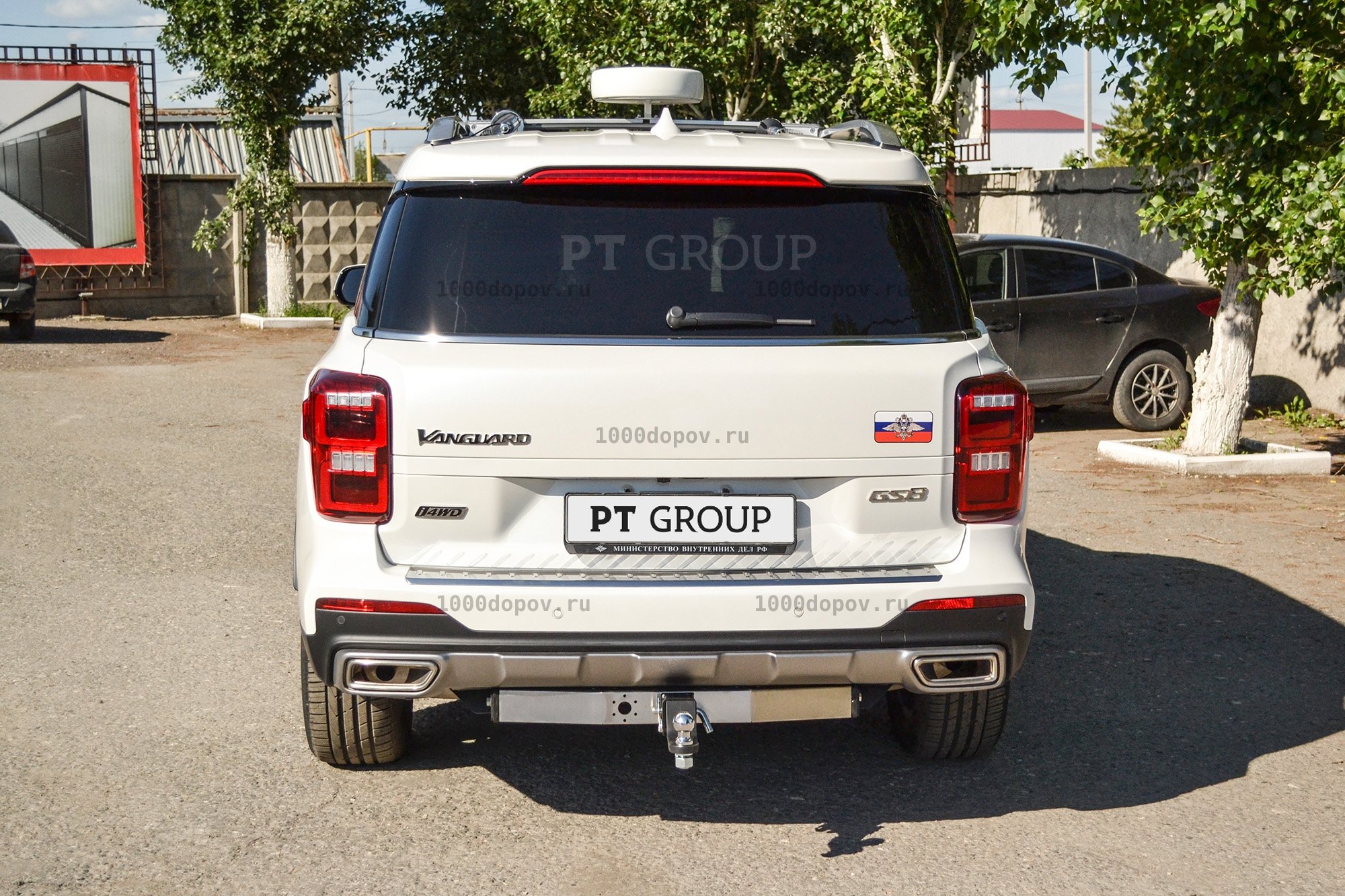 Фаркоп PT GROUP GAC-19-991124.00 GAC GS8 с 2019-2023 (нерж. накладка) — рисунок 12