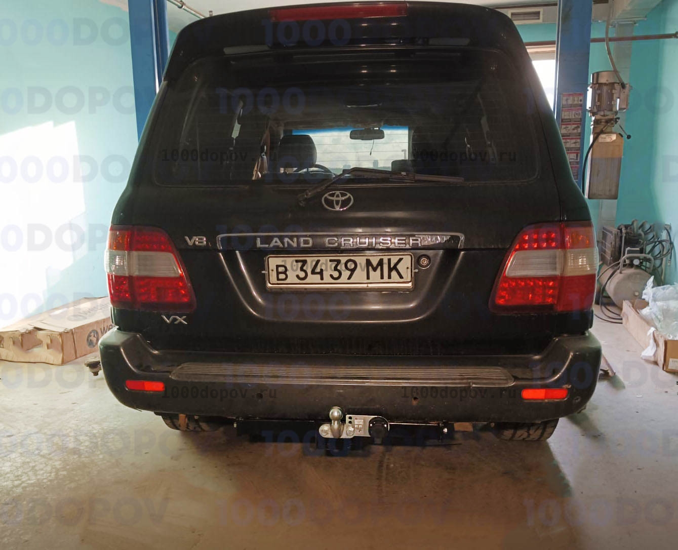 Фаркоп Leader Plus L104-F Toyota Land Cruiser 100 1998-2007 — рисунок 3