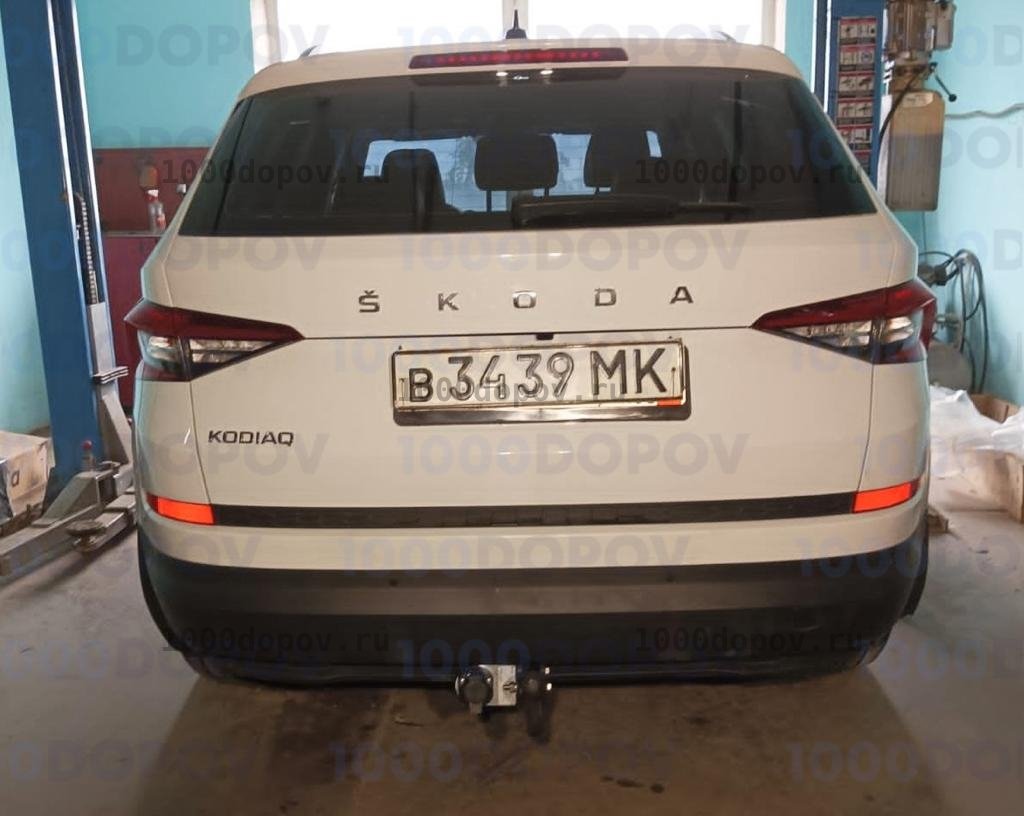 Фаркоп Avtos SK 12 Skoda Kodiaq 2017-н.в. — рисунок 3