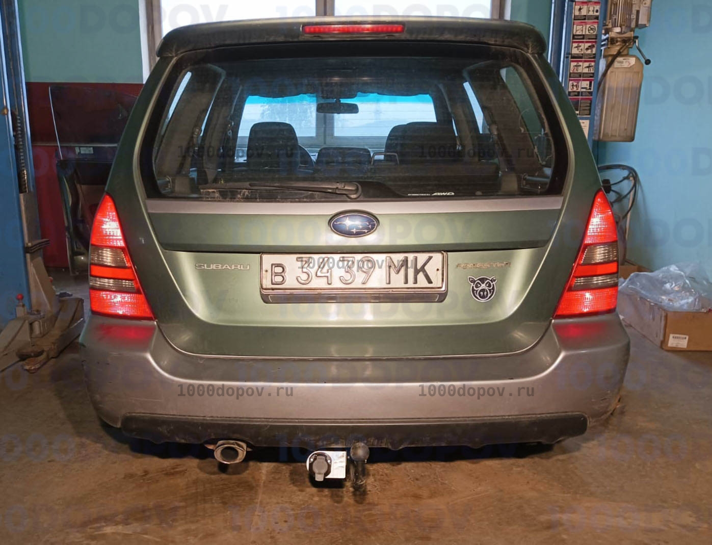 Фаркоп Avtos SU 06 Subaru Forester 1997-2008 — рисунок 2