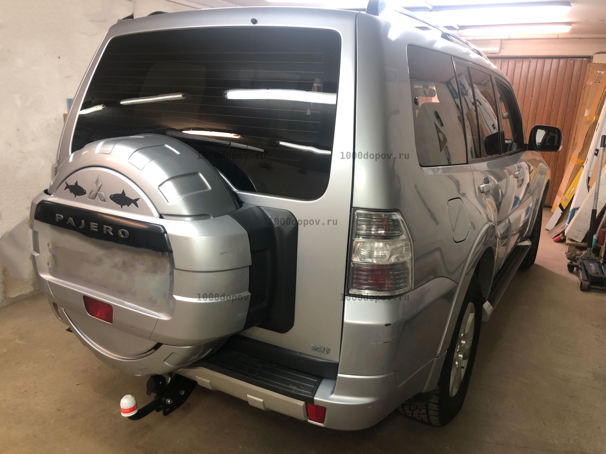 Фаркоп Трейлер 7120 Mitsubishi Pajero 3, 4 2000-н.в. — рисунок 5