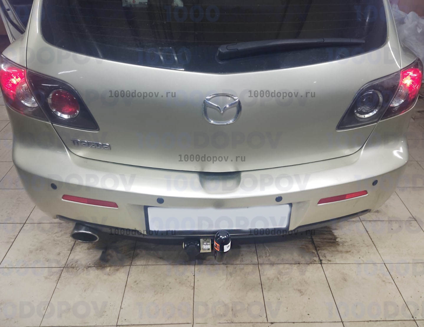 Фаркоп Leader Plus M303-A Mazda 3 (BK) 2003-2009 — рисунок 2