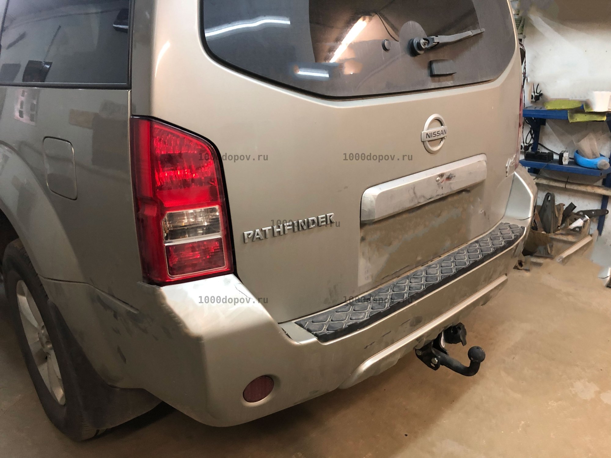Фаркоп Avtos NS 21 Nissan Pathfinder R51 2005-2014 — рисунок 9