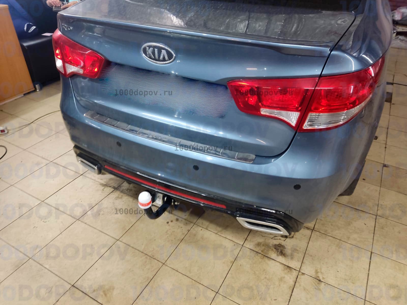 Фаркоп Трейлер 7243 Kia Rio 3 седан, hb 2011-2017 — рисунок 9
