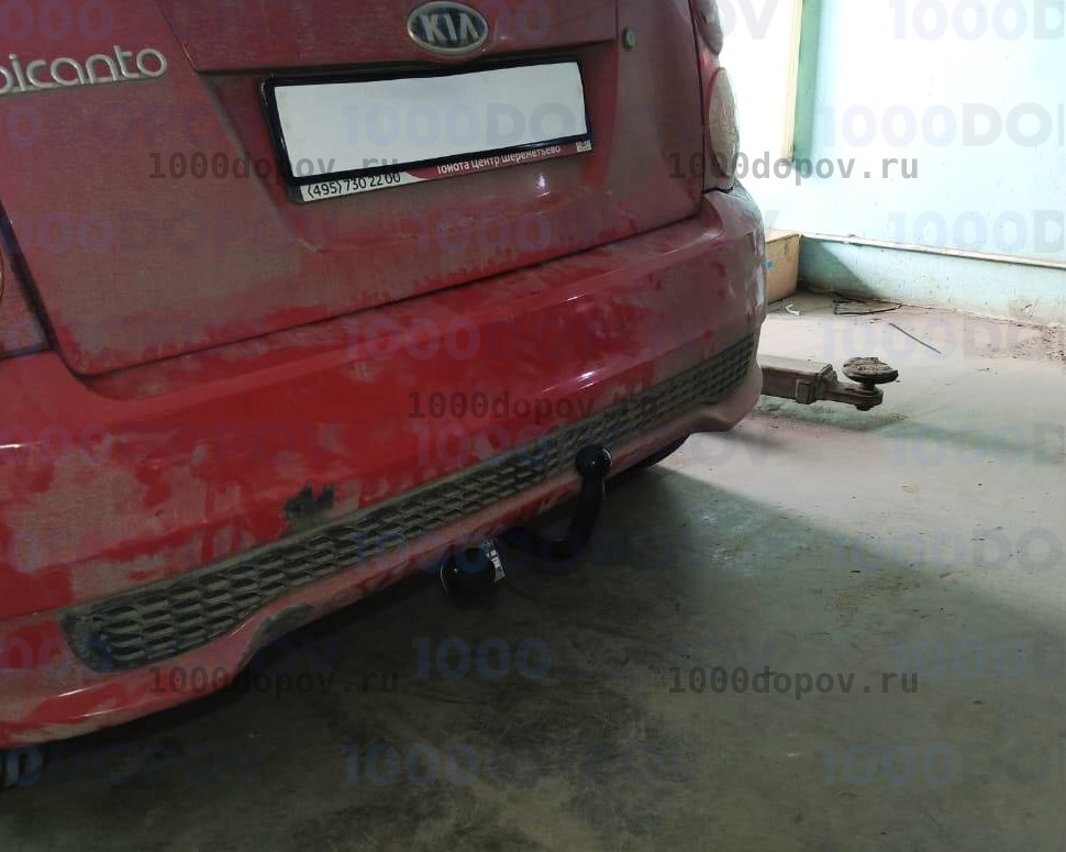 Фаркоп Leader Plus K105-A Kia Picanto (BA) 2004-2011 — рисунок 1