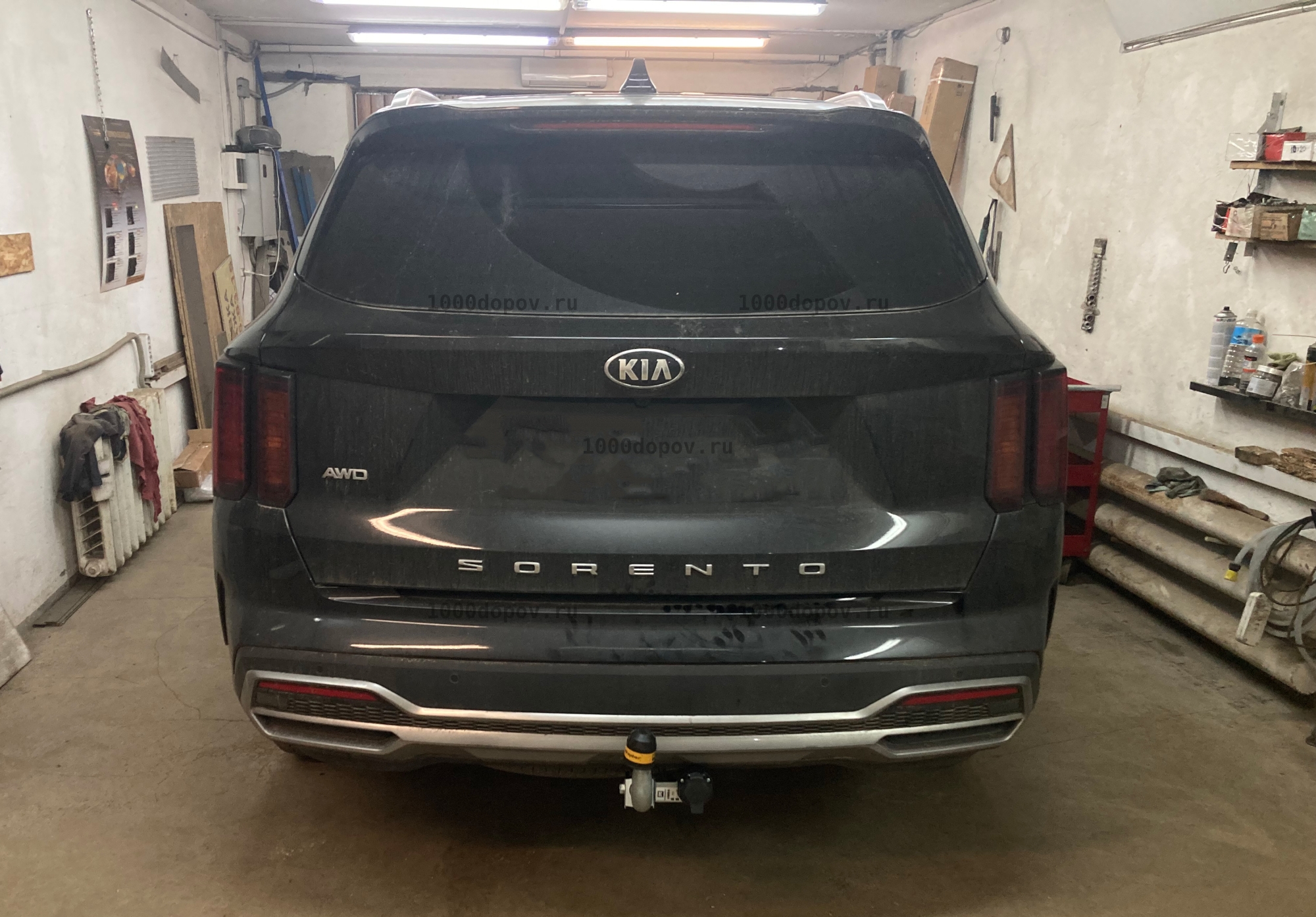 Фаркоп Motodor 91008-A Kia Sorento 2020-н.в. (оцинк. шар) — рисунок 11