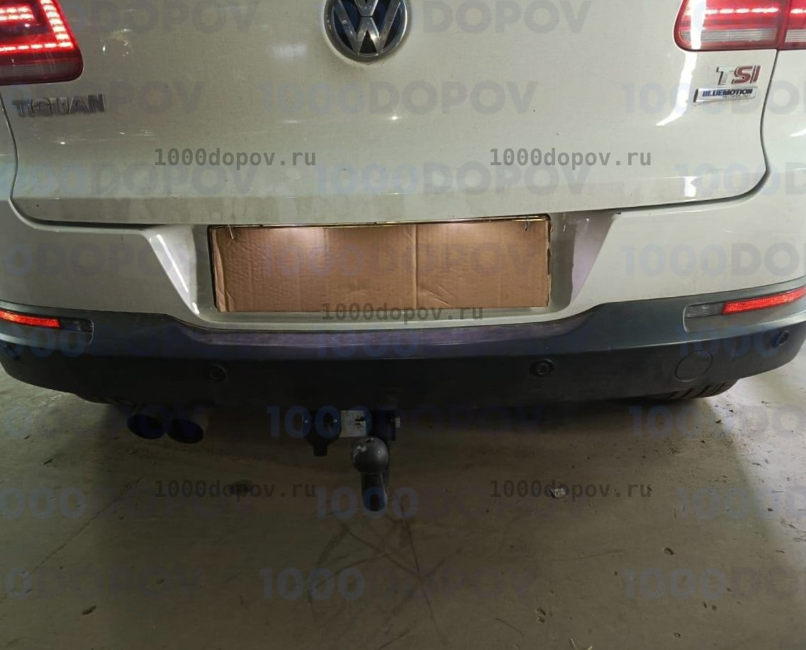 Фаркоп Avtos VW 35 Volkswagen Tiguan 2007-2016 — рисунок 17